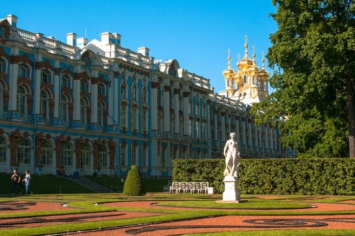 Tsarskoe Selo - Catherine palaces, St. Petersburg, Russia