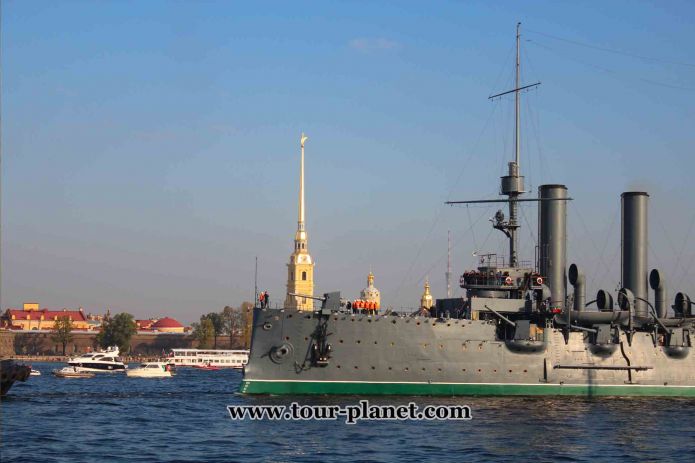 Cruiser Aurora - St. Petersburg, Russia