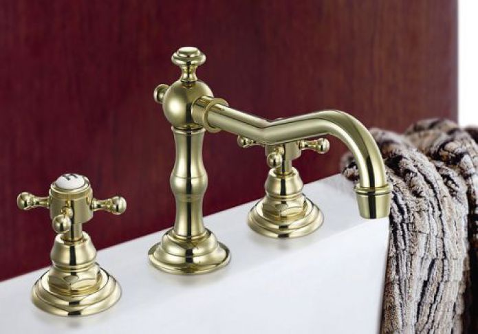 Bath room, mixer with separate handles