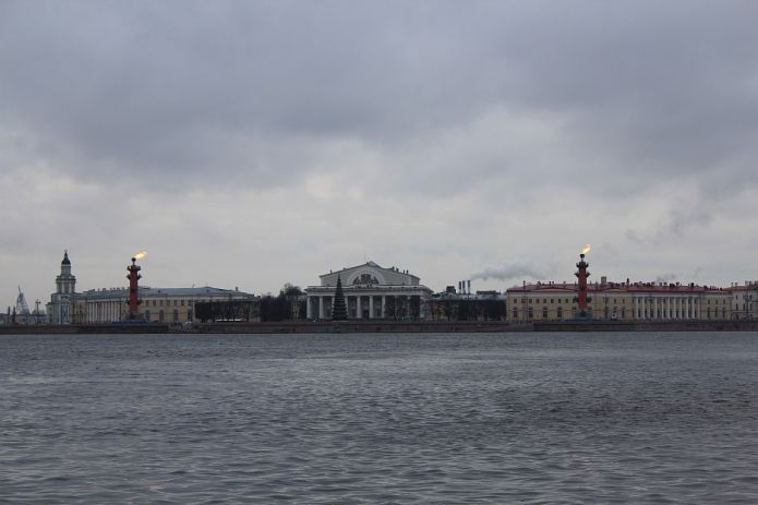 Spit of Vasilyevsky Island - St. Petersburg, Russia