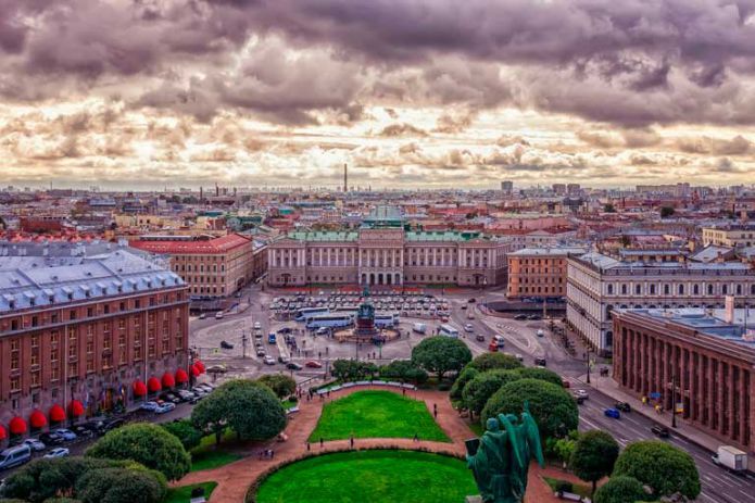 St. Isaac's Square - St. Petersburg, Russia