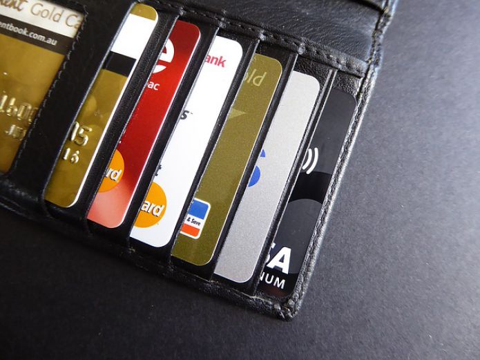 Plastic bank cards