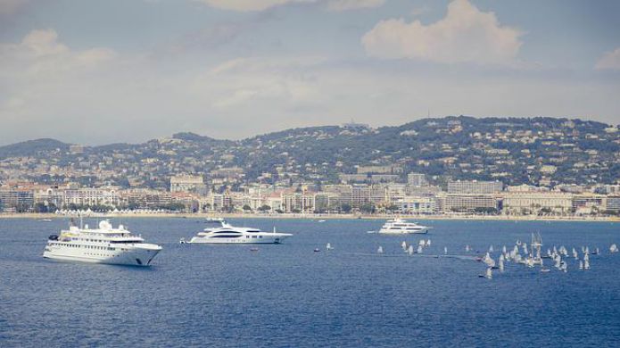 Sea Boats Vessel Travel Cannes France